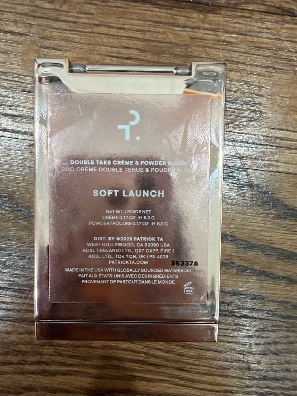 Patrick Ta Soft Launch Double Take Crème & Powder Blush Duo